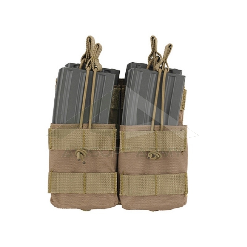 Tasca Portacaricatori Doppia Sovrapposta M4/M16/AR15