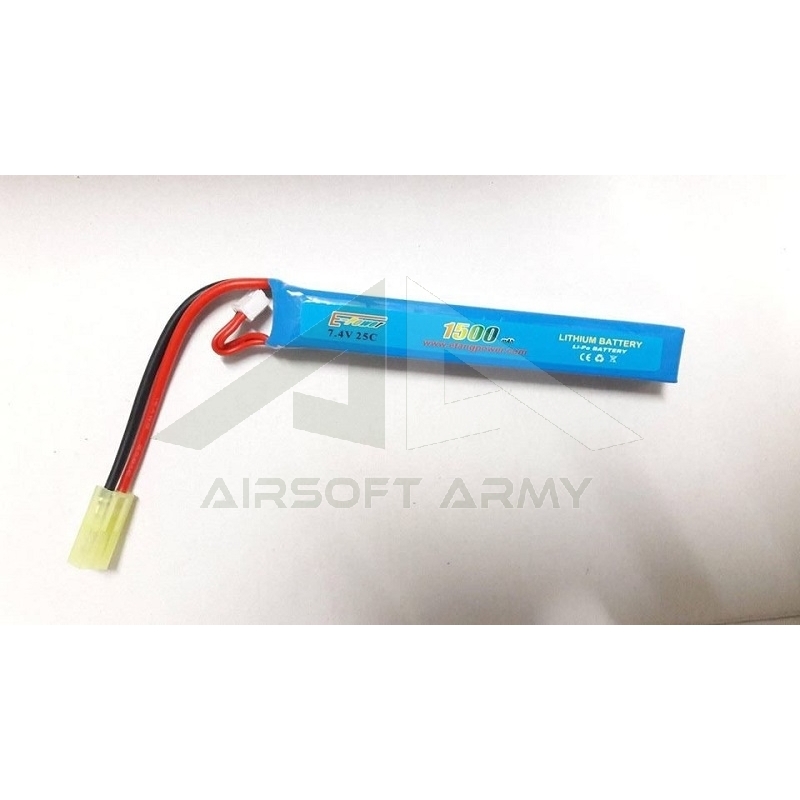 Batteria Li-Po 7.4V x 1500mAh 25C