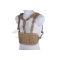 Gilet Tattico Laser Cut Con Cinghia 1 Punto