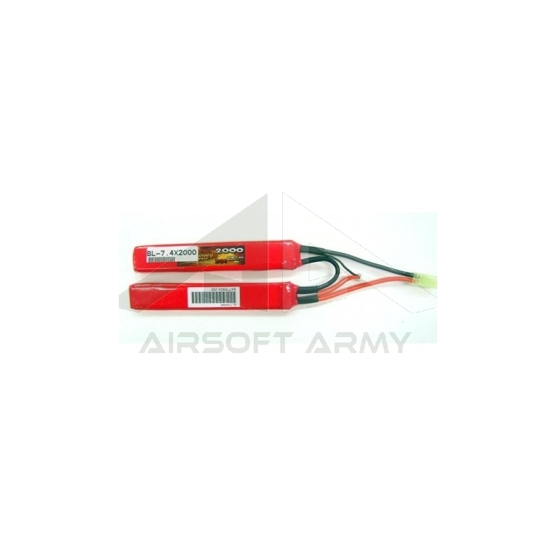 BATTERIA LIPO 7,4X2000 CQB 20C