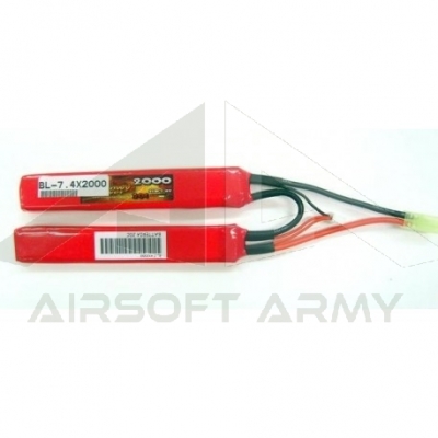 BATTERIA LIPO 7,4X2000 CQB 20C