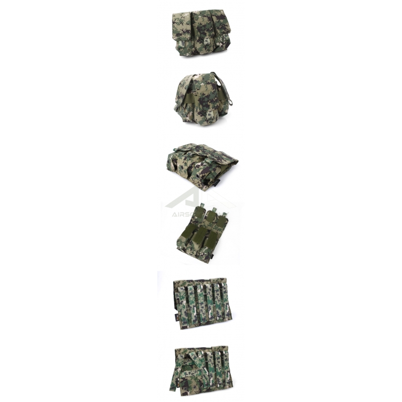 TMC Triple M4 Mag Pouch