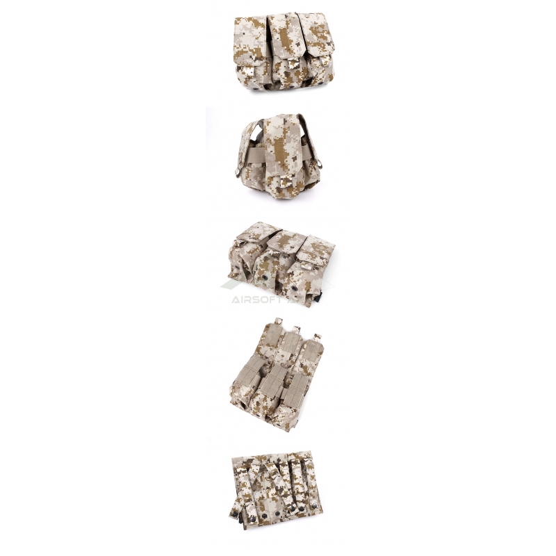 TMC Triple M4 Mag Pouch