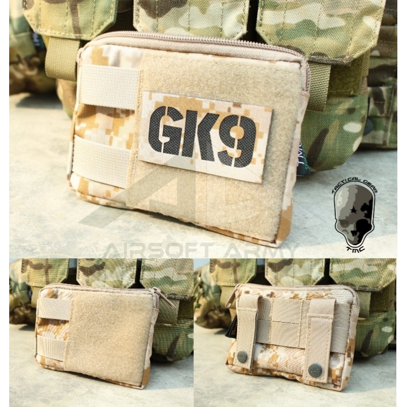 TMC Small MOLLE Velcro Admin Pouch