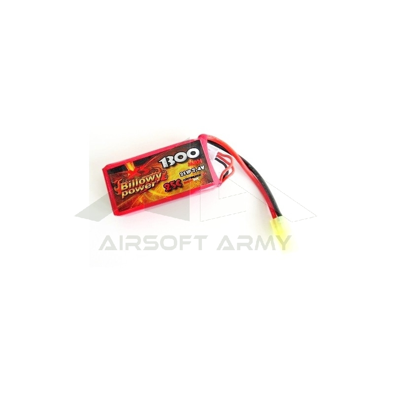 Batteria lipo per an-peq billowy power 7.4v 1200mah 15c